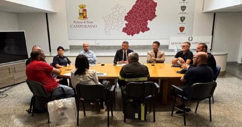 Questura, Gos, sicurezza, Campobasso