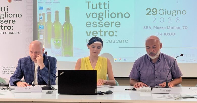 Tutti vogliono essere vetro: tu non cascarci, Campobasso, raccolta differenziata
