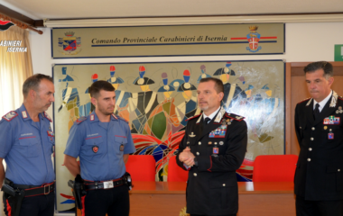 Generale Feroce, Carabinieri, Isernia